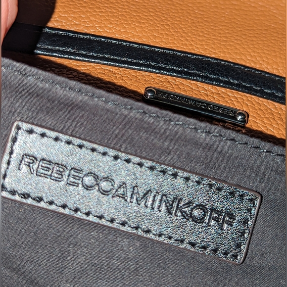Rebecca Minkoff mini MAC brown and black crossbody bag. - Picture 11 of 13